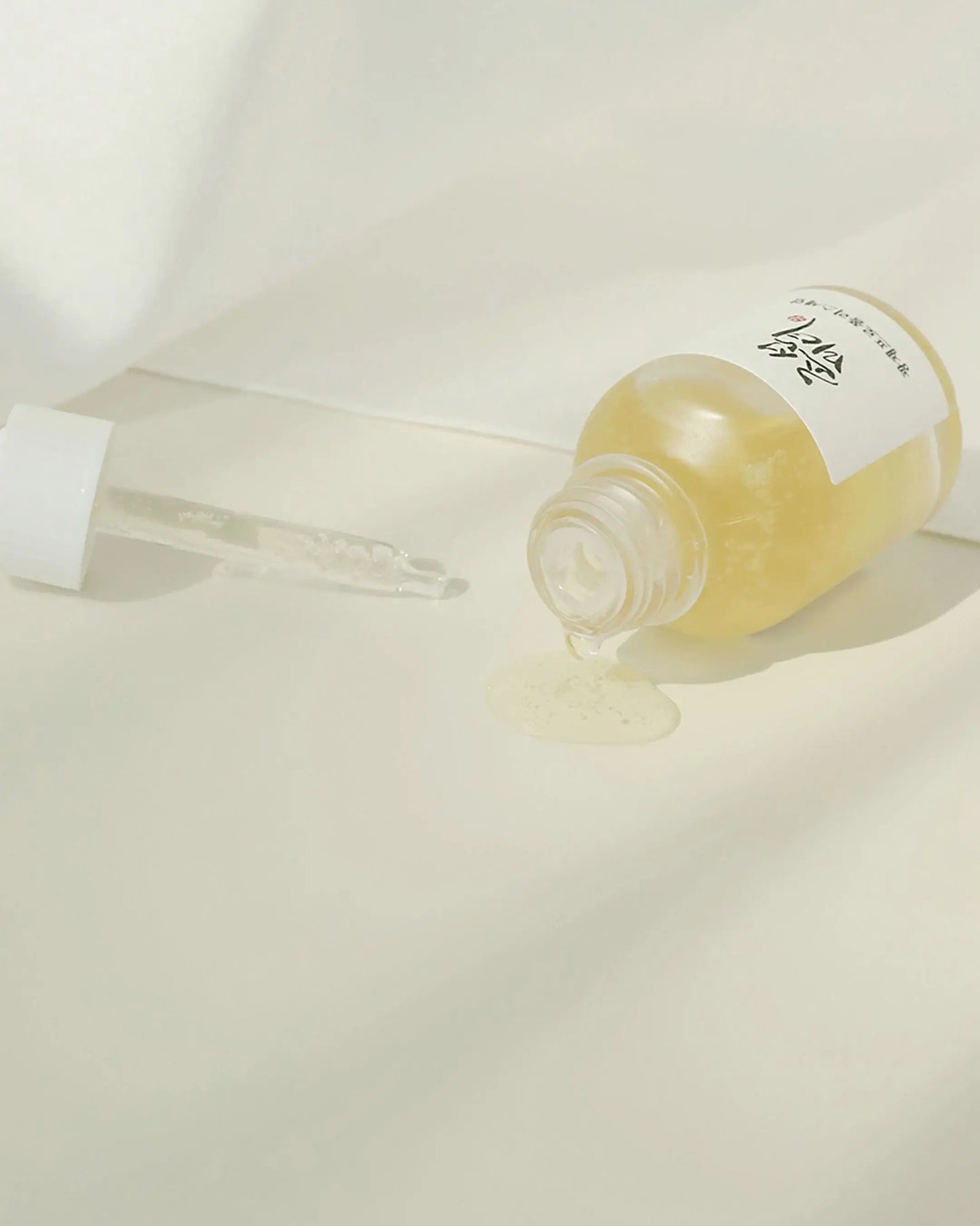 Korean skincare serum with propolis niacinamide