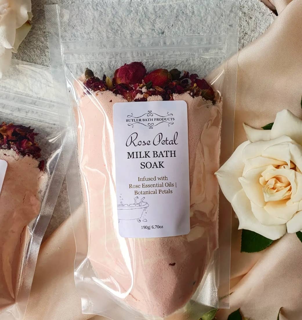 Milk Bath Soaks | Sugarplum Blooms