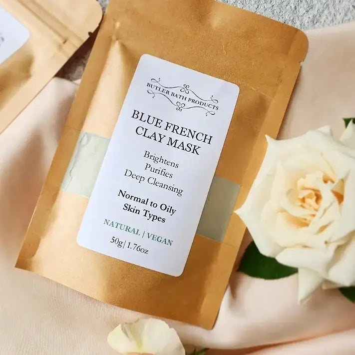 Blue French Clay Mask | Sugarplum Blooms | Sunshine Coast Florist