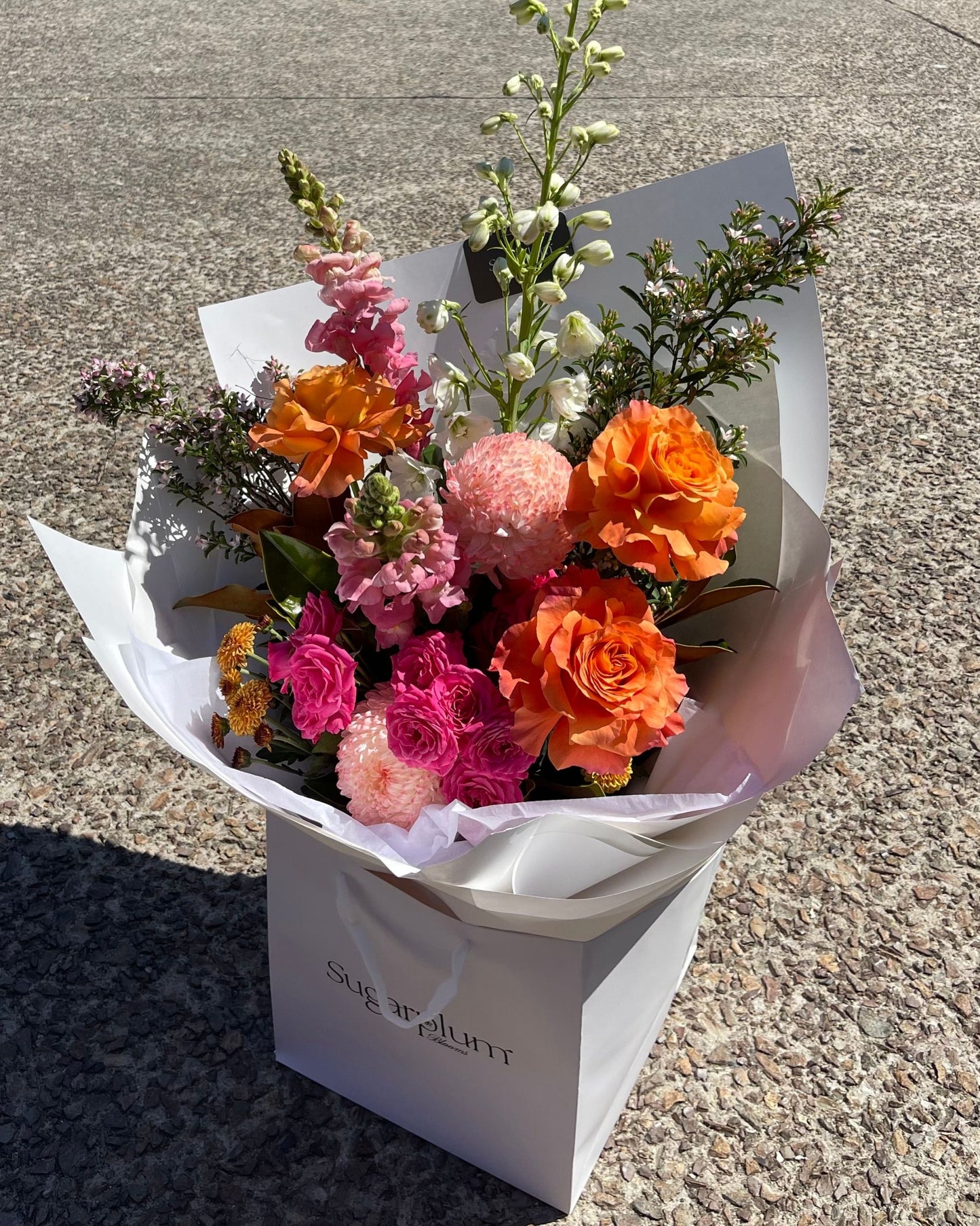 Bold Bright's Signature Gift Bag Design | Sunshine Coast Flowers | Sunshine Coast Florist