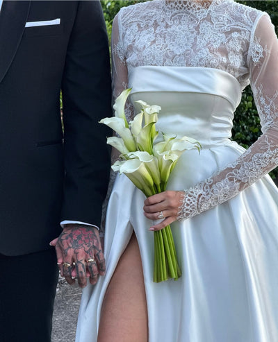 White Bridal Bouquet Sunshine Coast | Wedding Florist