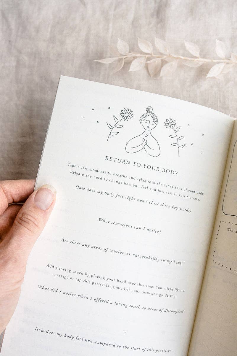 Guided journaling book for women | guided prompts for self-care