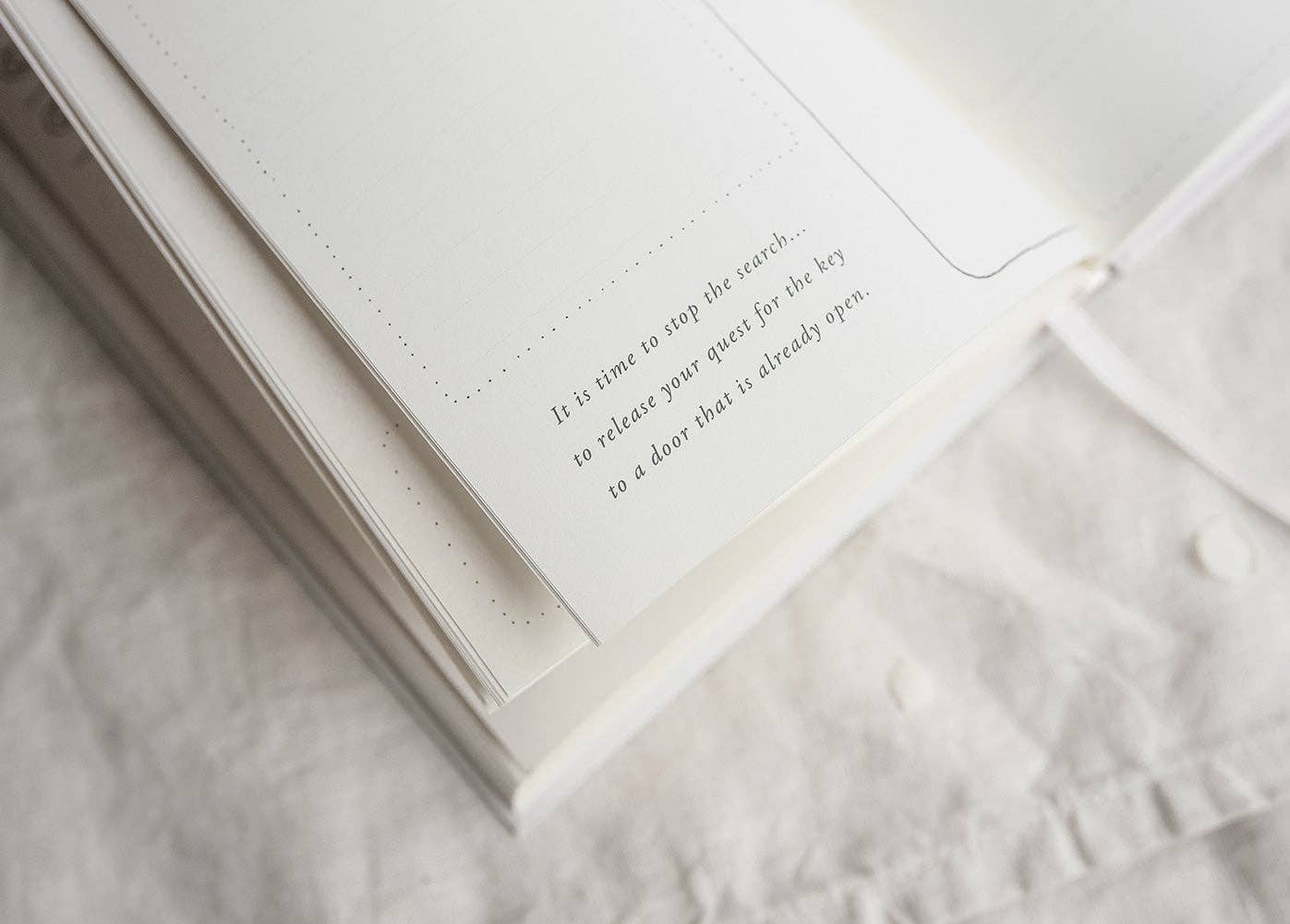 Self-love journal with rituals, meditations, and creative pages