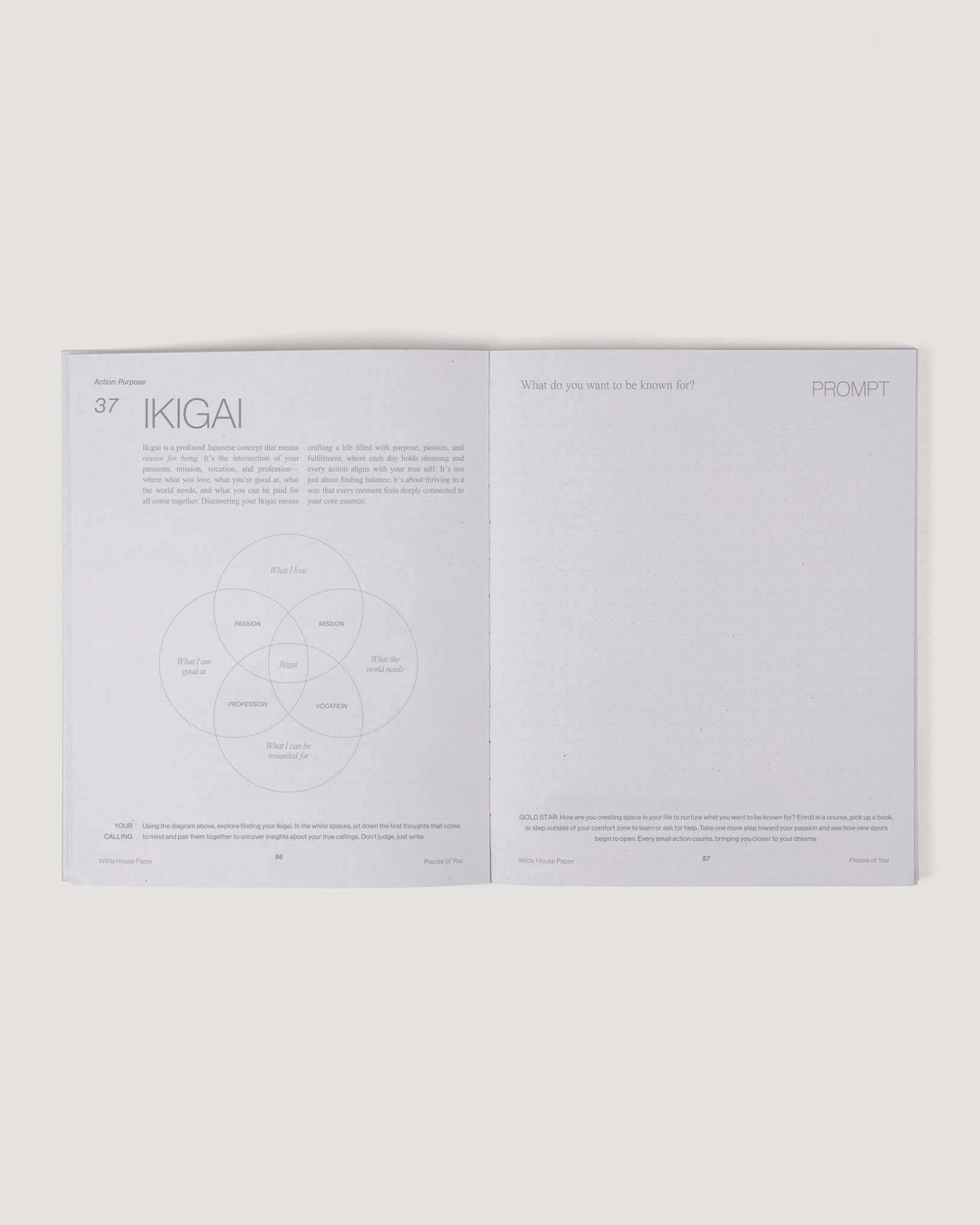 Pieces of You Journal | Sunshine Coast Florist | Sugarplum Blooms