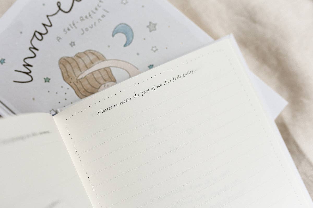 'Unravel' A Self-Reflection Journal | Sugarplum Blooms