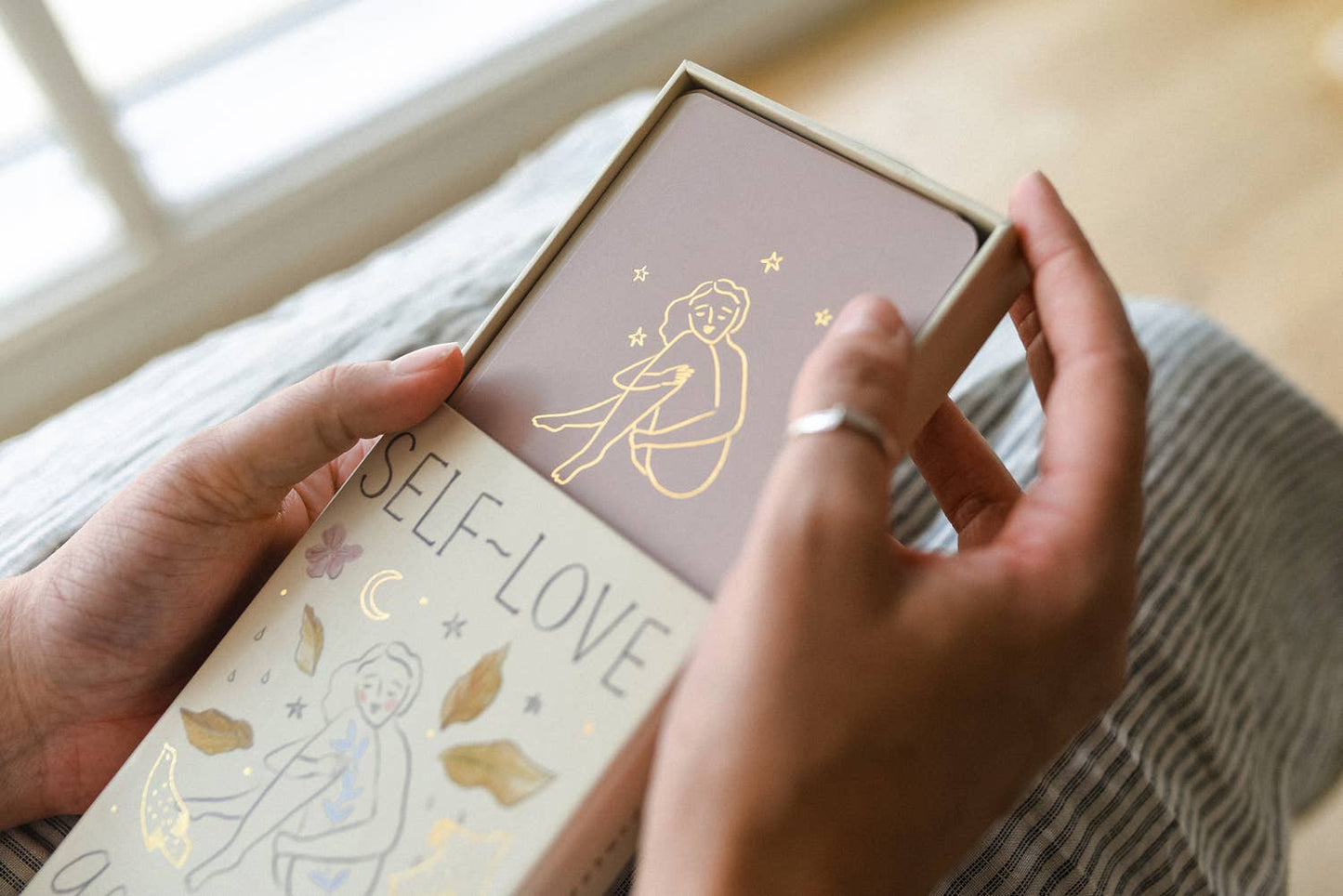 45 daily affirmation card set Sunshine Coast | guidebook for meditation