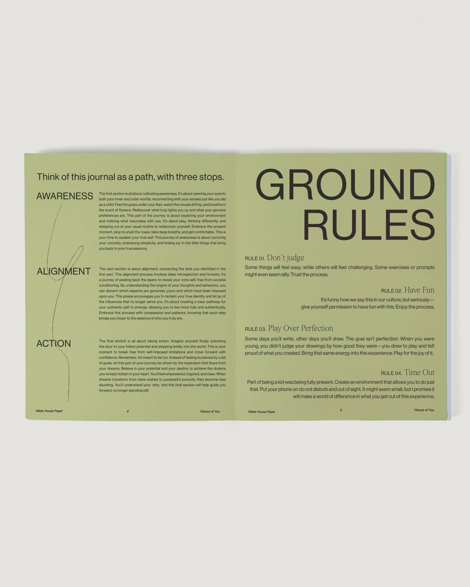 Pieces of You Journal | Sunshine Coast Florist | Sugarplum Blooms