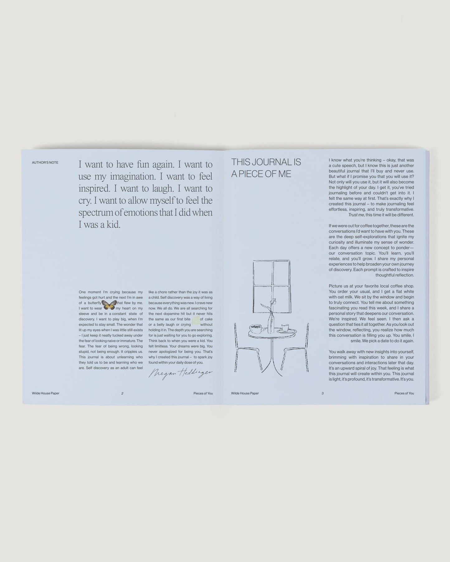 Pieces of You Journal | Sunshine Coast Florist | Sugarplum Blooms