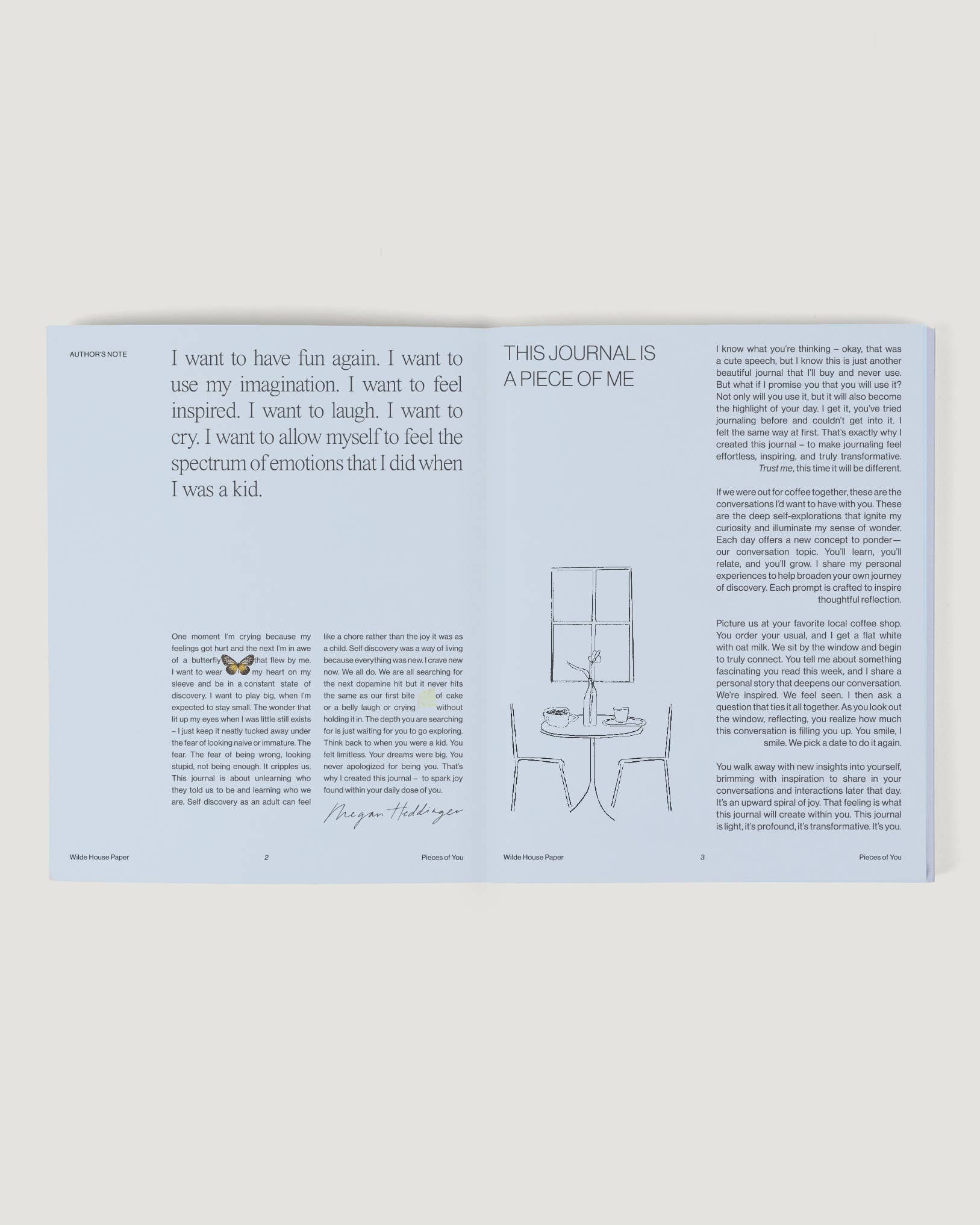 Pieces of You Journal | Sunshine Coast Florist | Sugarplum Blooms