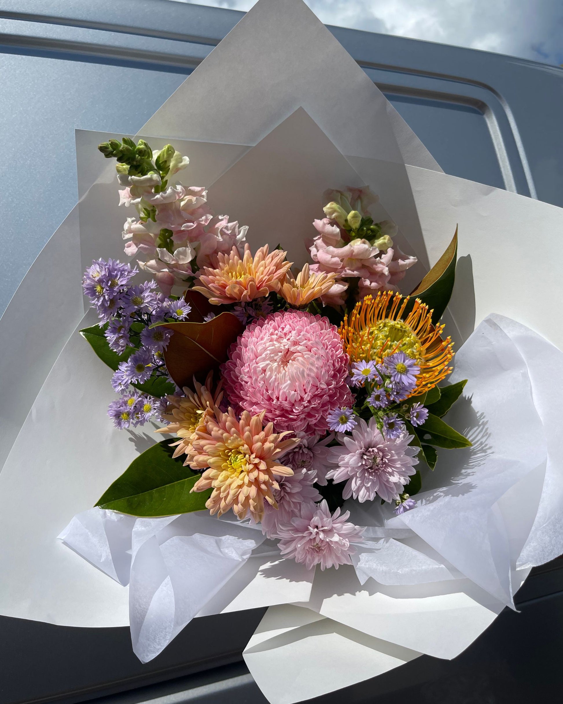 Petite seasonal Bouquet Sunshine Coast Florist