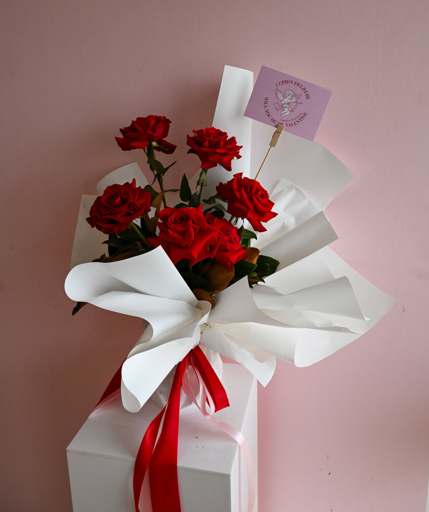 Half Dozen Red Roses