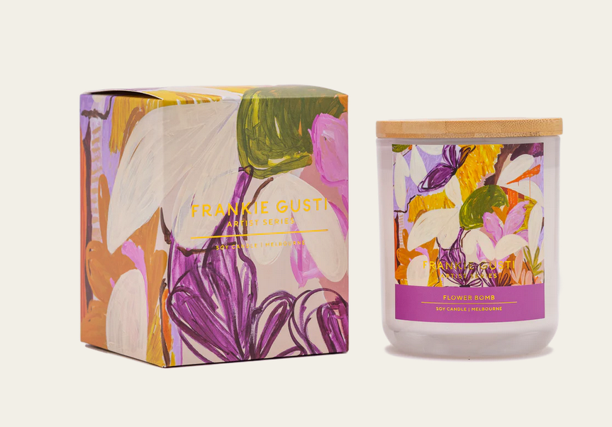 Flower Bomb Soy Candle | Frankie Gusti 