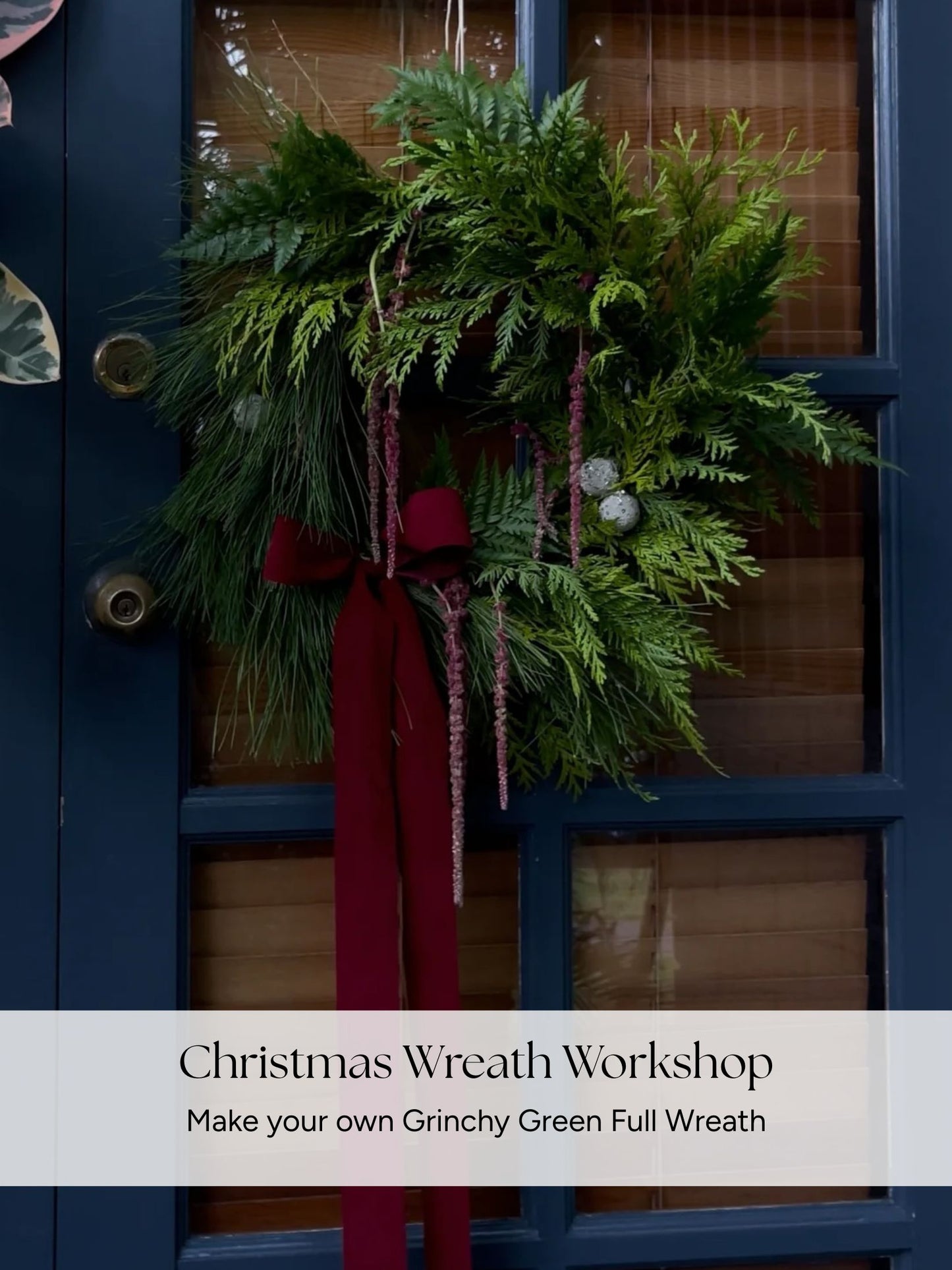 Christmas Wreath Workshop Sunshine Coast