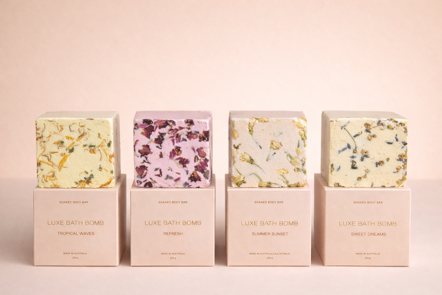 Luxe Bath Bombs | Soaked Body Bar
