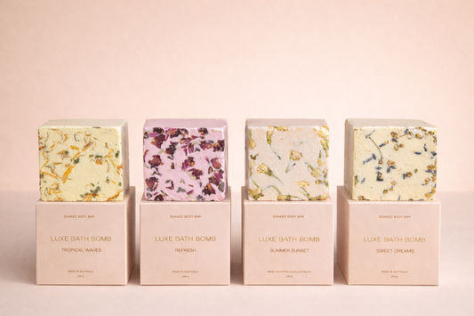 Luxe Bath Bombs | Soaked Body Bar