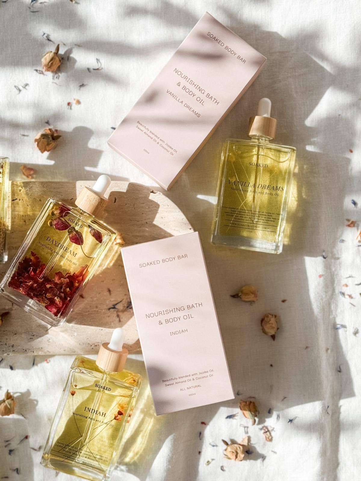 natural bath and body oils glass bottles 