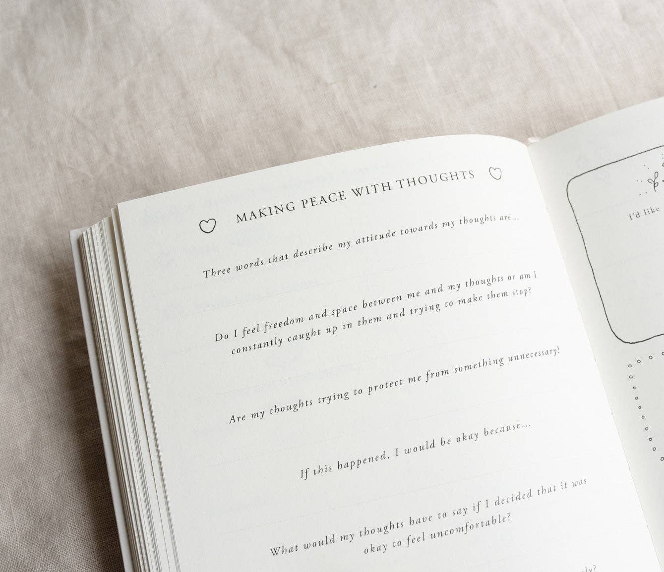 Guided journaling book for women | guided prompts for self-care