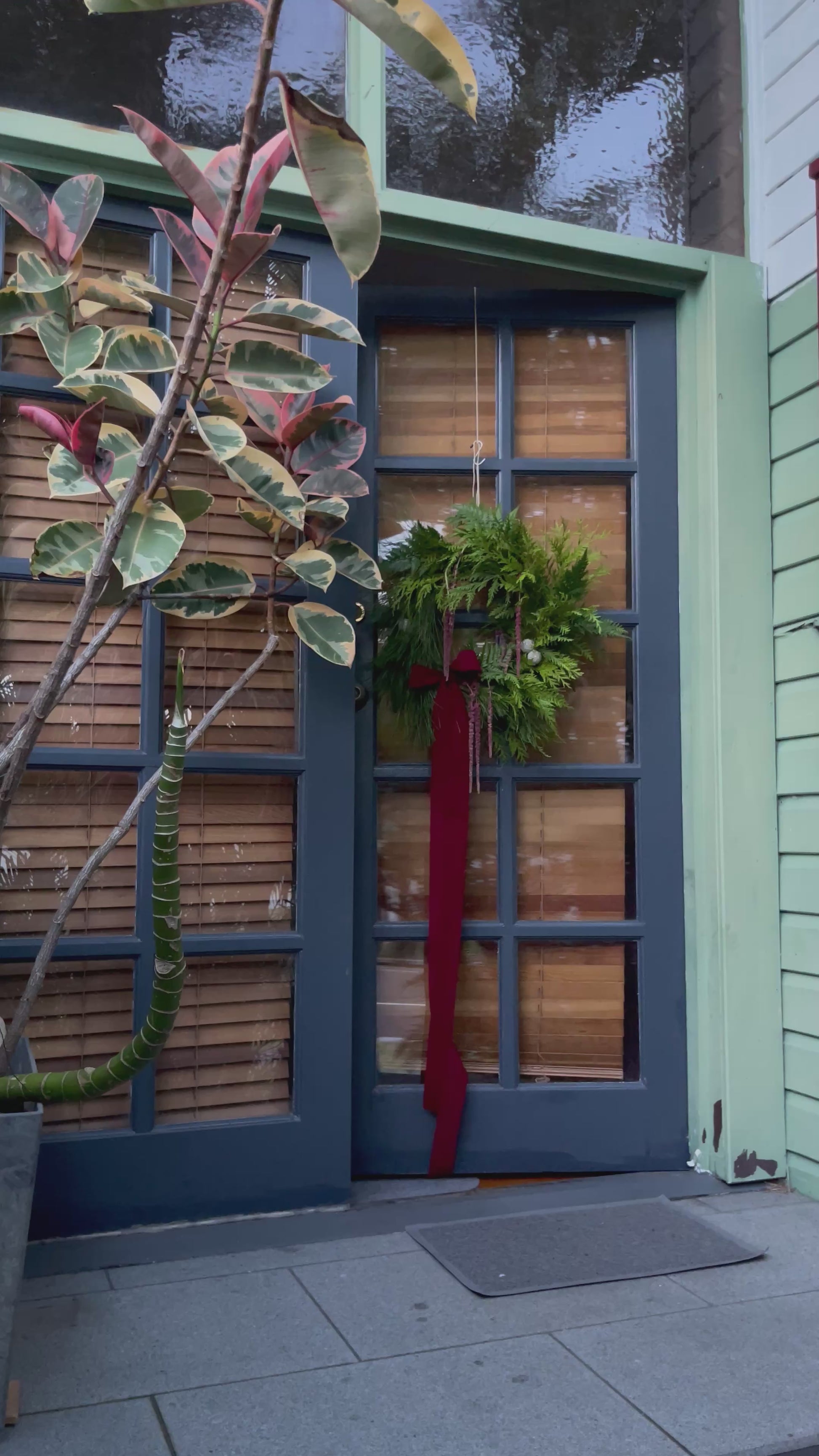 Grinch Christmas Wreath Sunshine Coast | Holiday Decor